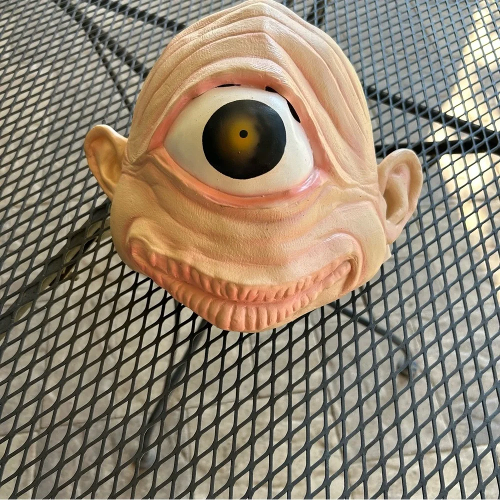 Single Eye Cyclops Mask, Halloween Horror Mask
